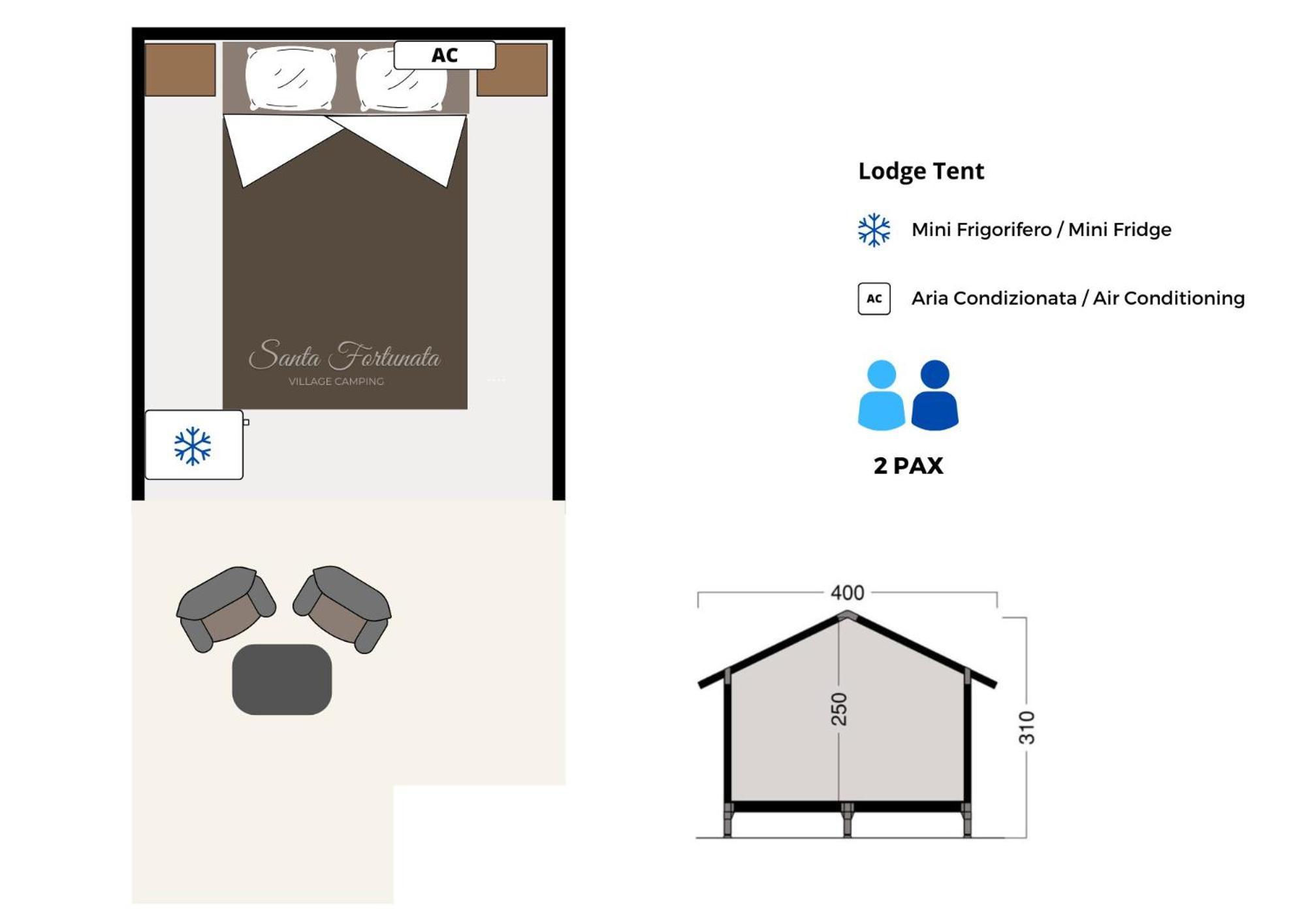 Hostel & Glamping Santa Fortunata 索伦托 客房 照片